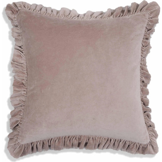 Alessia Distressed Velvet Pillow by TOV Furniture. Made from cotton in a unique style.
