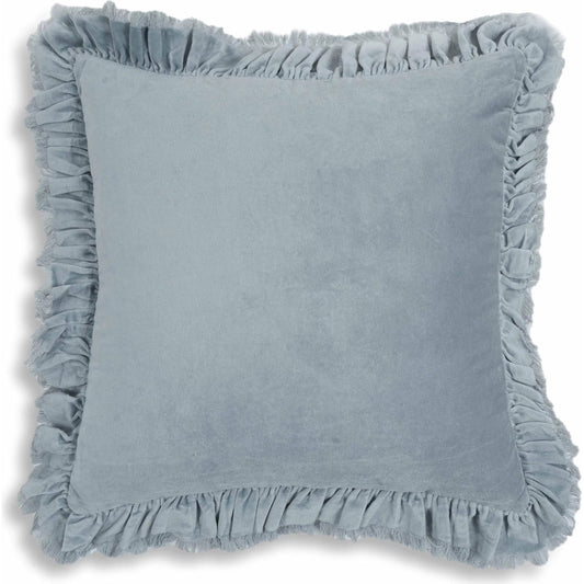 Alessia Distressed Velvet Pillow by TOV Furniture. Made from cotton in a unique style.