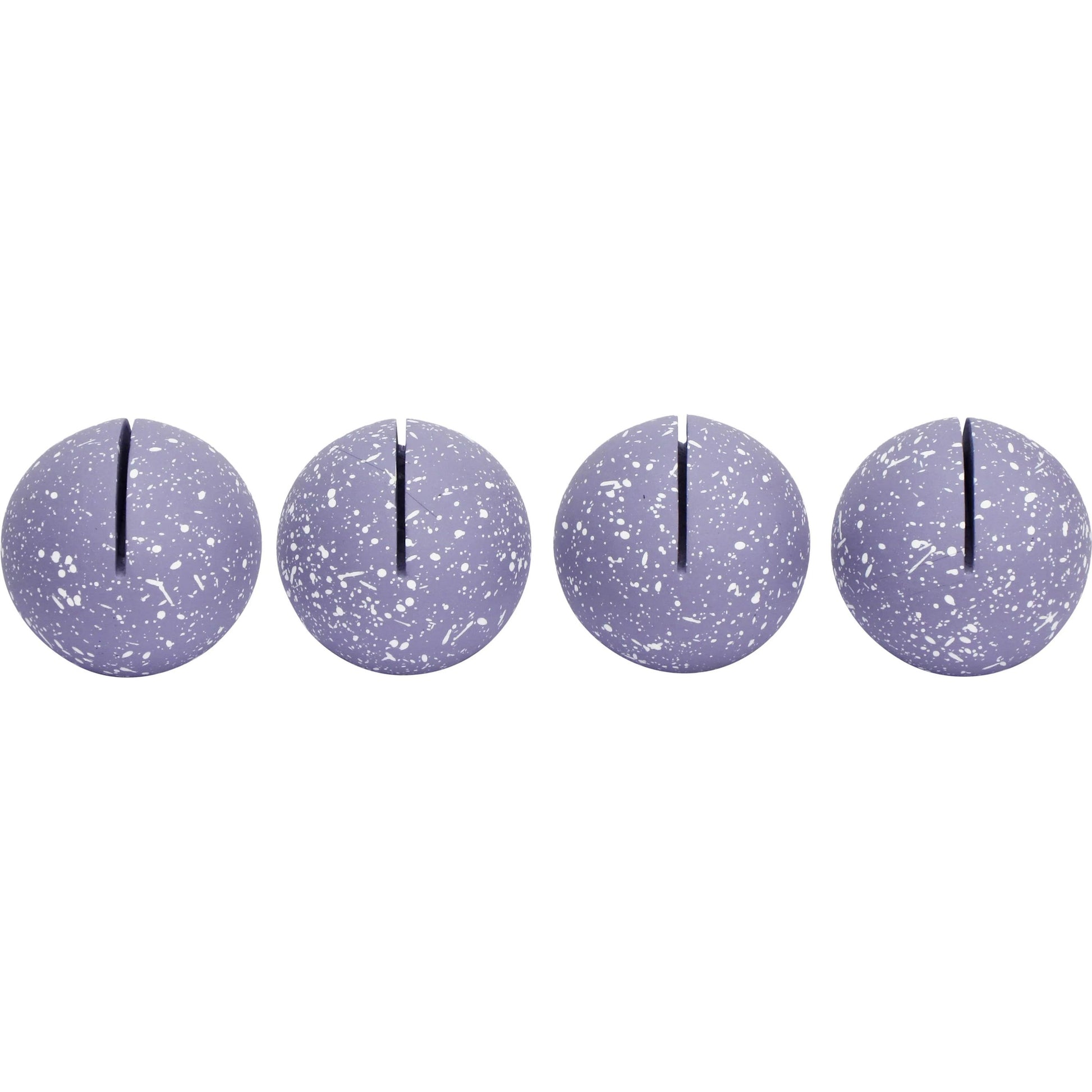 Gabby Speckled Round Card Holder by TOV Furniture. Made from concrete in a unique style.