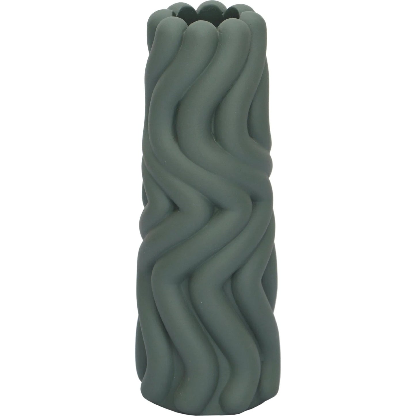 002 SI-2248251 | Primary Silo | Gabby Speckled Vase by TOV Furniture. Made from concrete in a eclectic & global style.