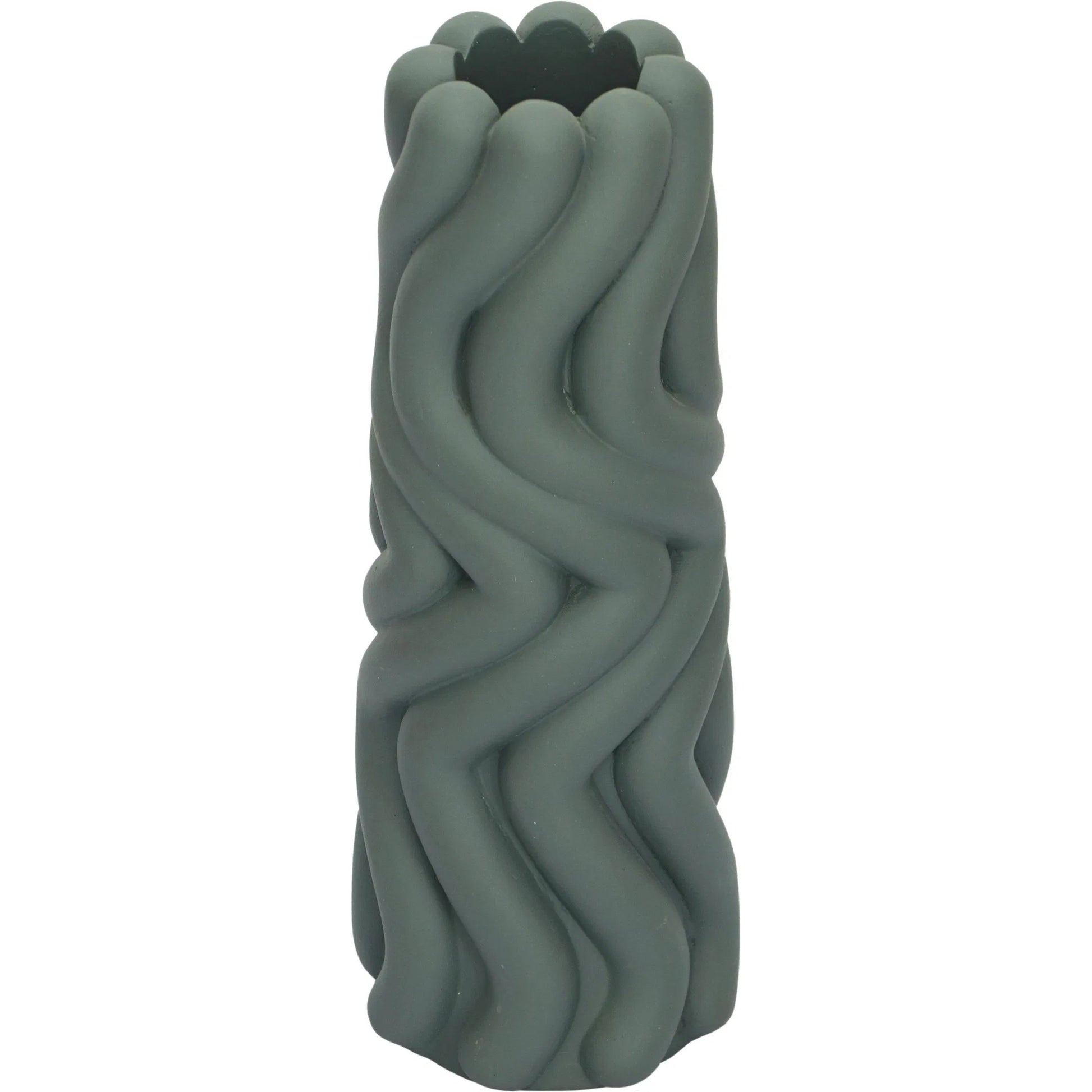 Gabby Speckled Vase by TOV Furniture. Made from concrete in a eclectic & global style.