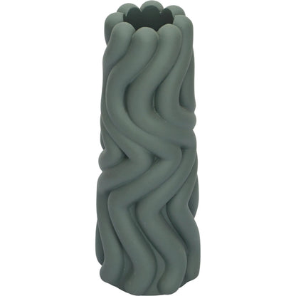 Gabby Speckled Vase by TOV Furniture. Made from concrete in a eclectic & global style.