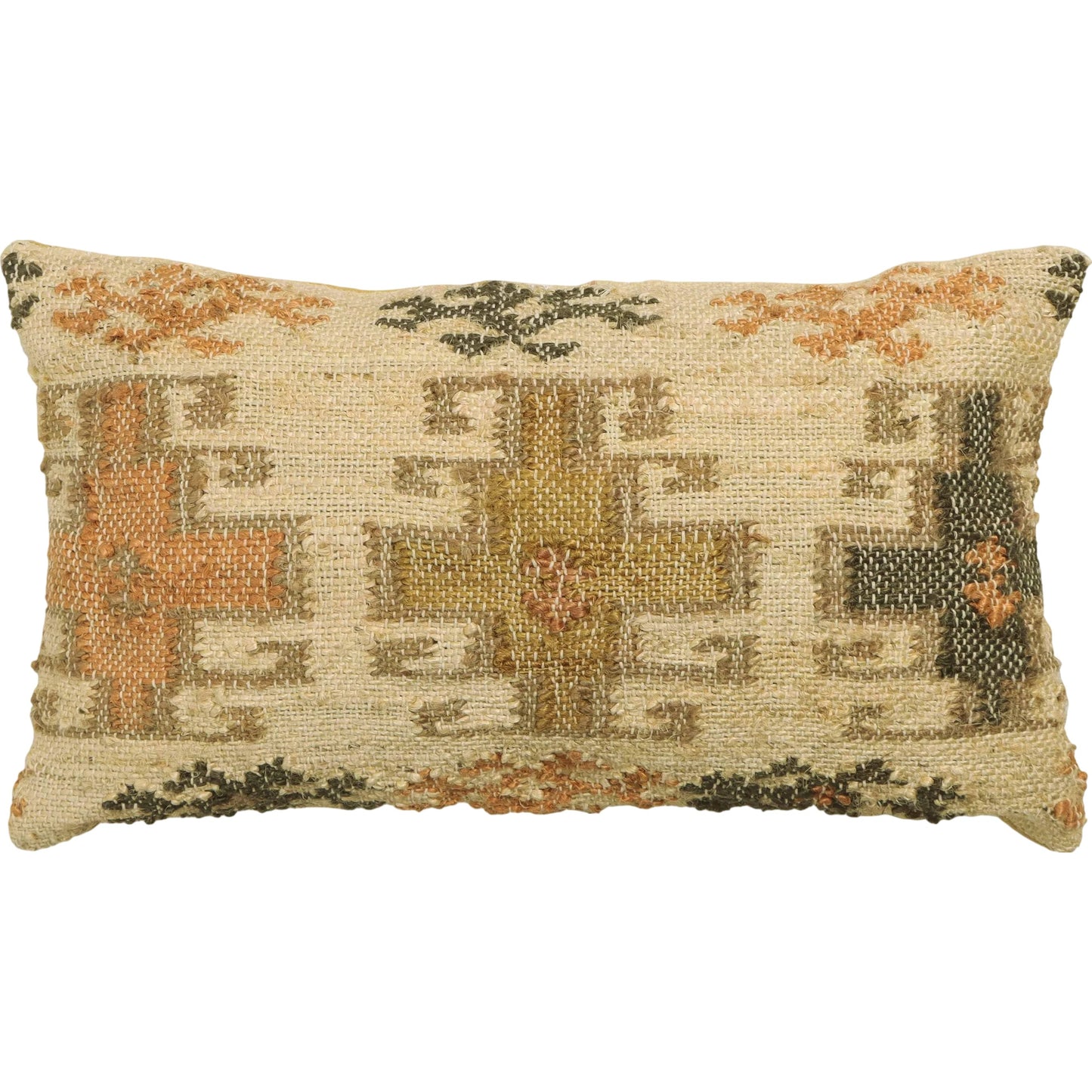 001 SI-2248471 | Primary Silo | Sephine Cotton Rectangular Accent Pillow by TOV Furniture in multi. Made from cotton, jute in a rustic style.