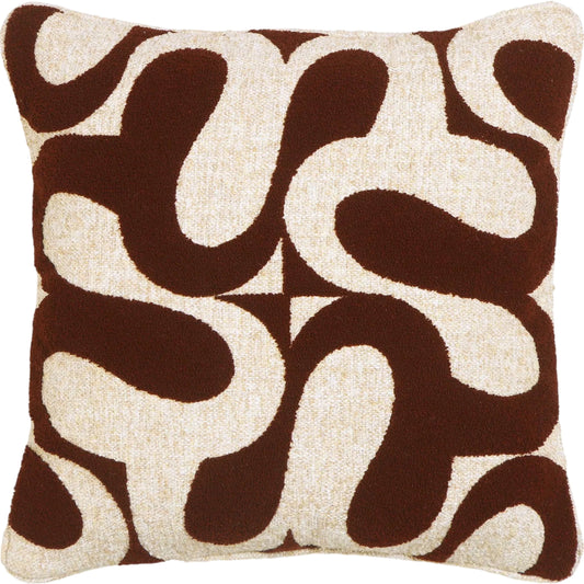 Bonney Boucle Accent Cushion by TOV Furniture. Made from cotton, polyester in a unique style.