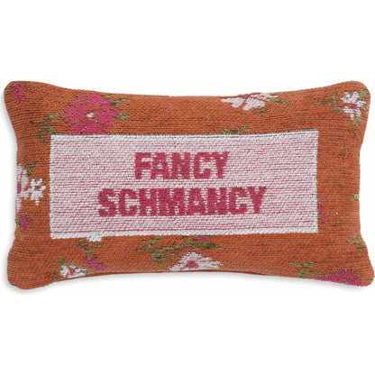 Fancy Schmancy Jacquard Cotton Pillow by TOV Furniture in multi. Made from cotton in a unique style.