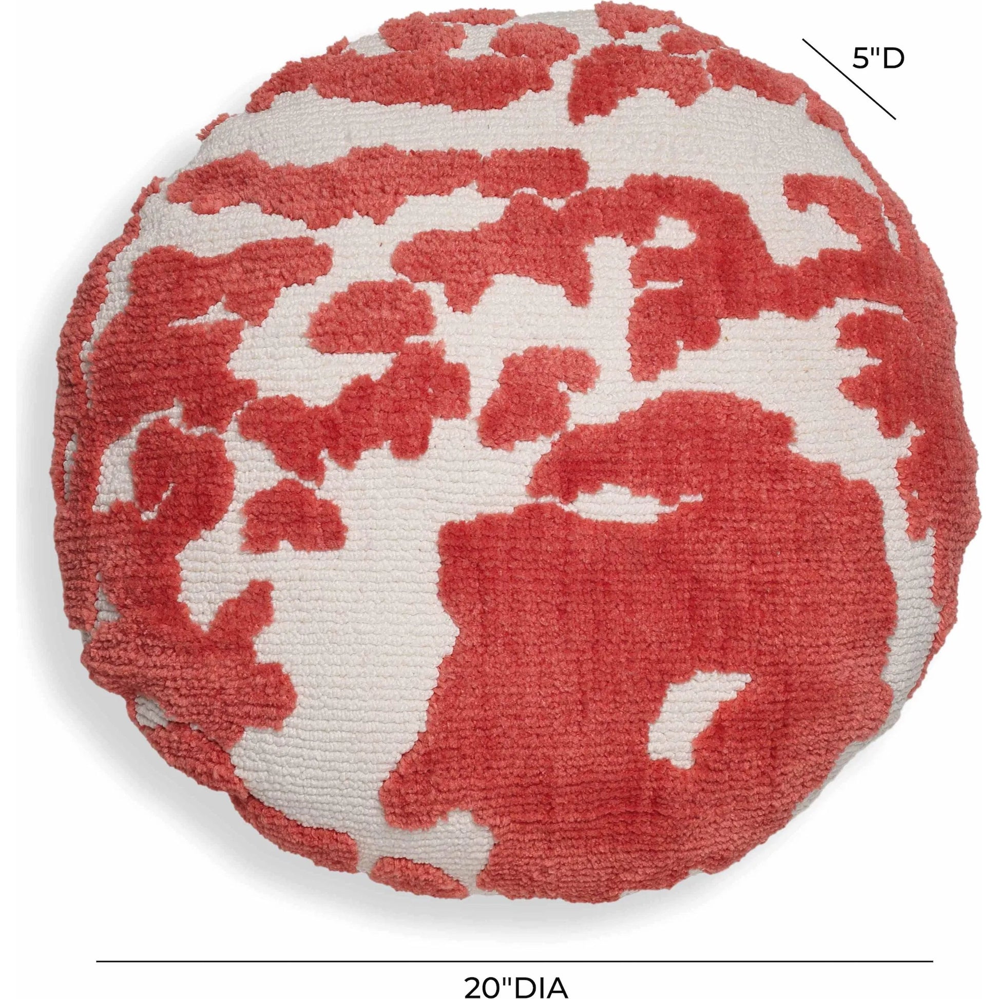 Coast Tufted Round Pillow by TOV Furniture. Made from cotton in a unique style.