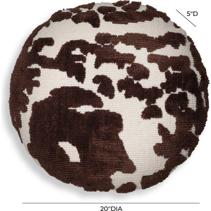 Coast Tufted Round Pillow by TOV Furniture. Made from cotton in a unique style.