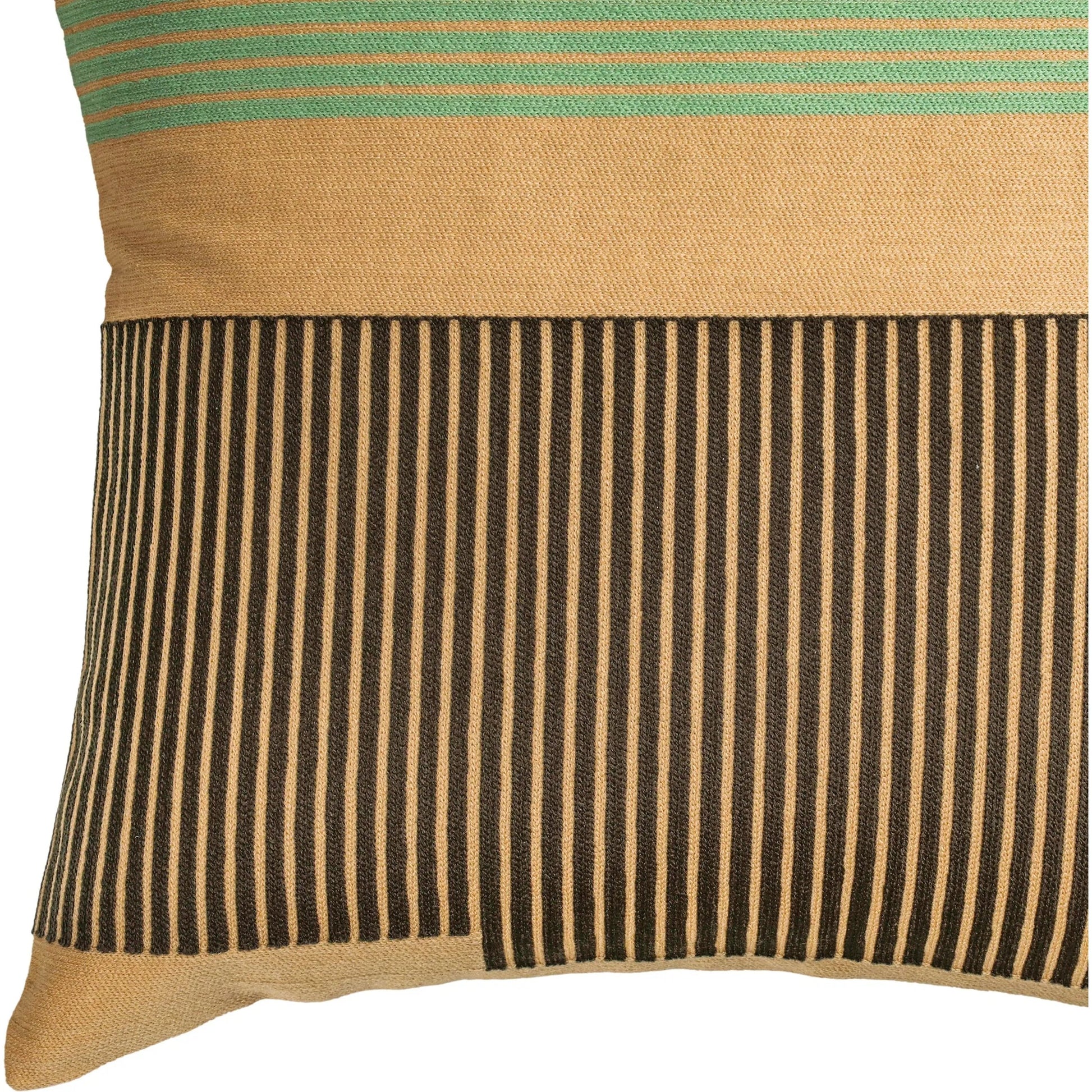 Deco 20" Square Throw Pillow by TOV Furniture. Made from cotton, wool in a unique style.