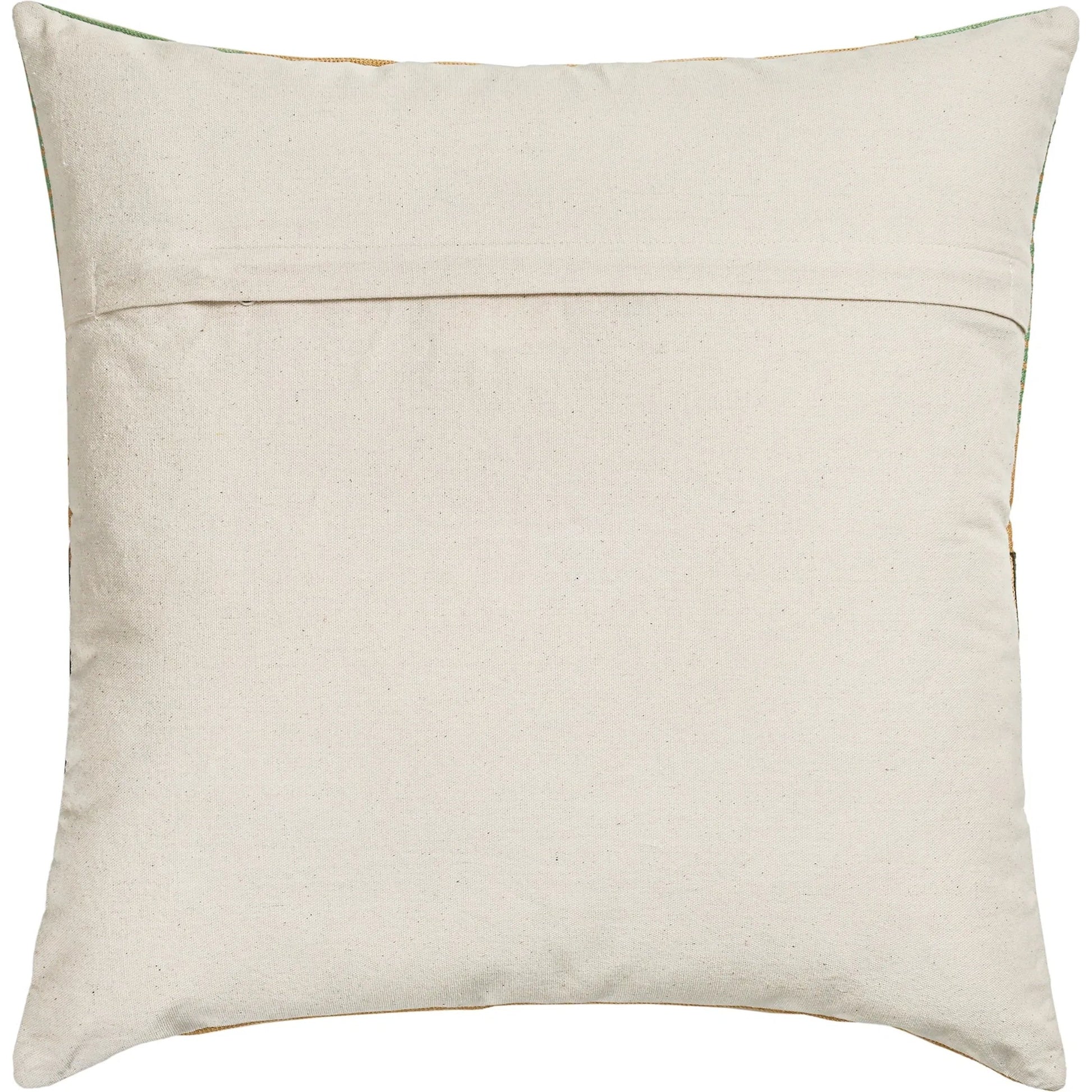 Deco 20" Square Throw Pillow by TOV Furniture. Made from cotton, wool in a unique style.