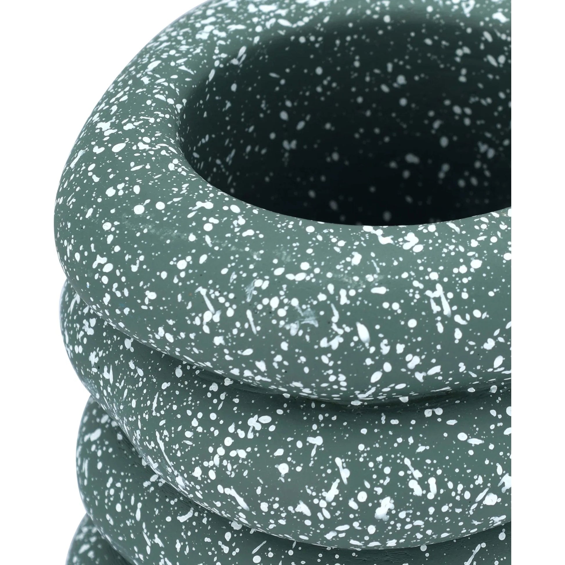 Gabby Speckled Cairn Vase by TOV Furniture. Made from concrete in a unique style.