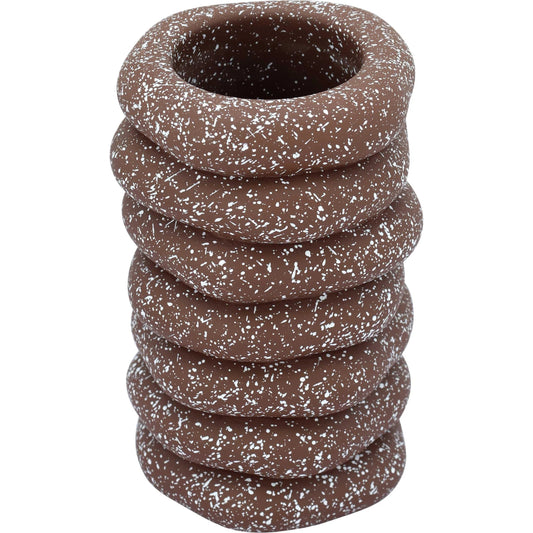 Gabby Speckled Cairn Vase by TOV Furniture. Made from concrete in a unique style.