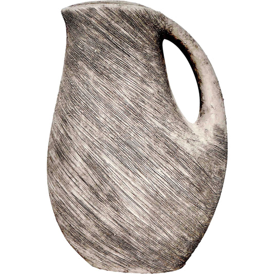 Earthenware Water Can Vase by TOV Furniture. Made from ceramic in a rustic style.