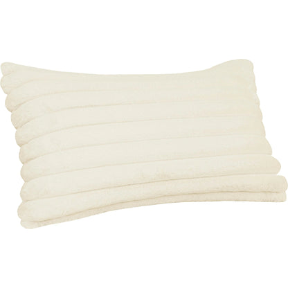 Furry Vegan Fur Accent Pillow by TOV Furniture. Made from fabric in a unique style.