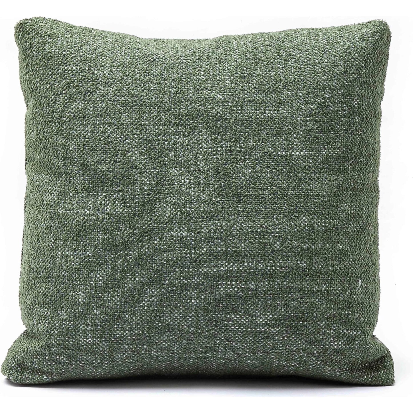 001 SI-2356315 | Primary Silo | Malolo Basketweave Square Vegan-Down Pillow by TOV Furniture in green. Made from chenille in a transitional style.
