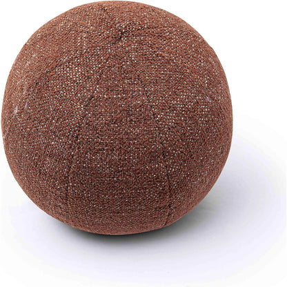 Boba Textured Basketweave Pillow by TOV Furniture. Made from chenille, pp foam, false down in a transitional style.