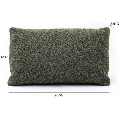 Malolo Long Mohair Rectangular Vegan-Down by TOV Furniture. Made from faux mohair in a transitional style.