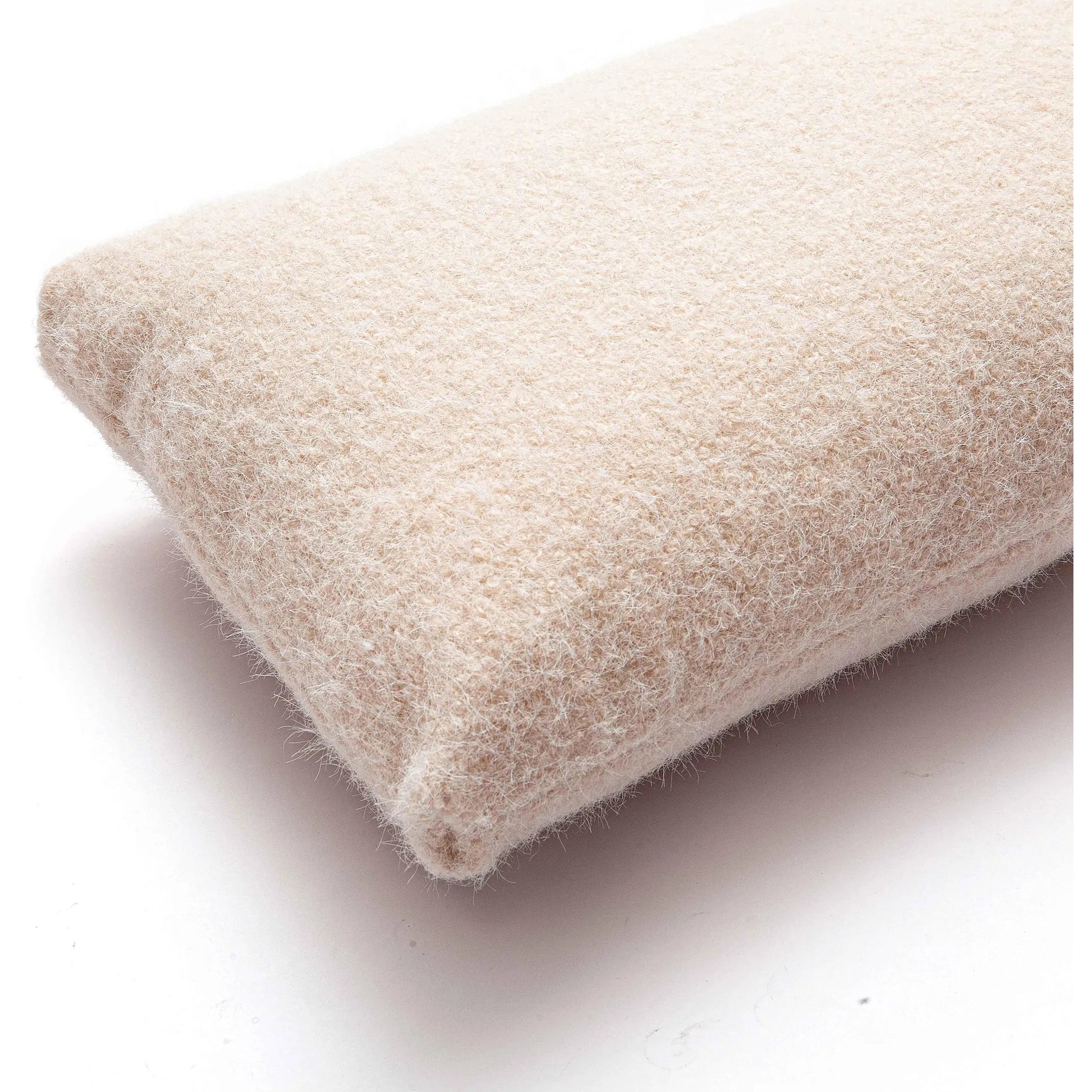 Malolo Long Mohair Rectangular Vegan-Down by TOV Furniture. Made from faux mohair in a transitional style.