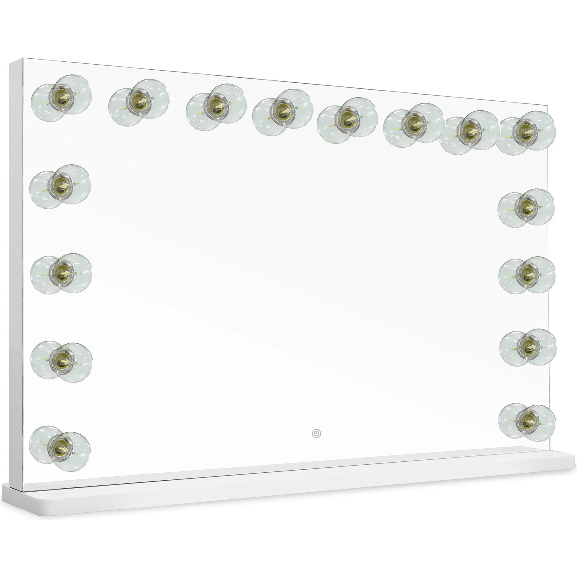 Lola Vanity Mirror by TOV Furniture in mirror. Made from aluminum, glass, mdf in a transitional style.