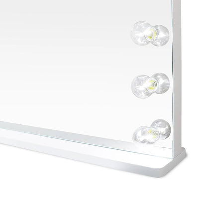 Lola Vanity Mirror by TOV Furniture in mirror. Made from aluminum, glass, mdf in a transitional style.