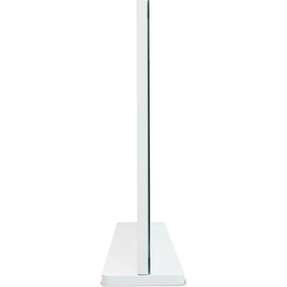 Lola LED Panel Vanity Mirror by TOV Furniture in mirror. Made from aluminum, glass, mdf in a transitional style.