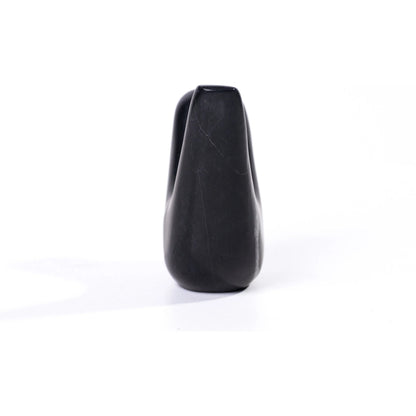 Bird Statue by TOV Furniture in black. Made from marble in a unique style.