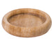 Round Edged Catch-All by TOV Furniture. Made from marble in a unique style.