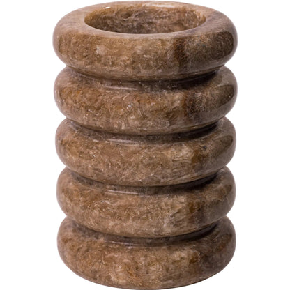 Layered Decorative Vase by TOV Furniture. Made from marble in a unique style.