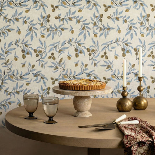 Natural Cake Stand by TOV Furniture in travertine. Made from travertine in a unique style.