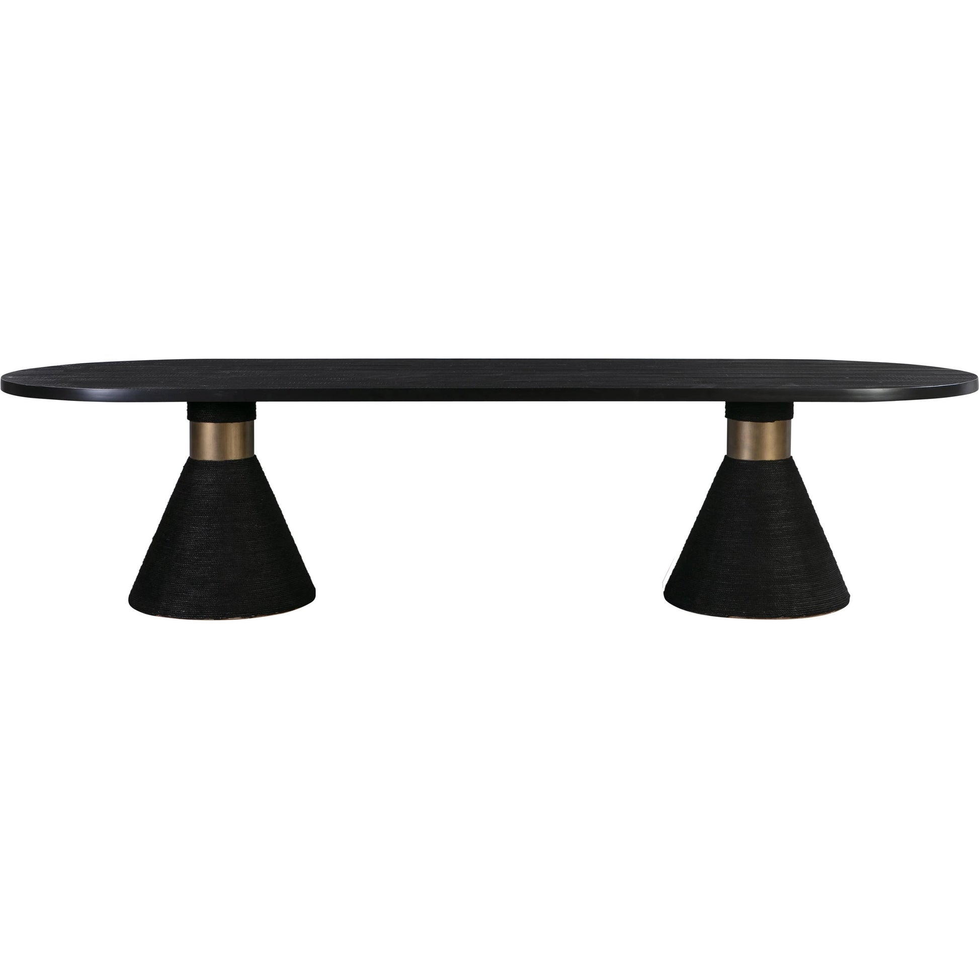 Rishi Table by TOV Furniture. Made from acacia in a modern style.