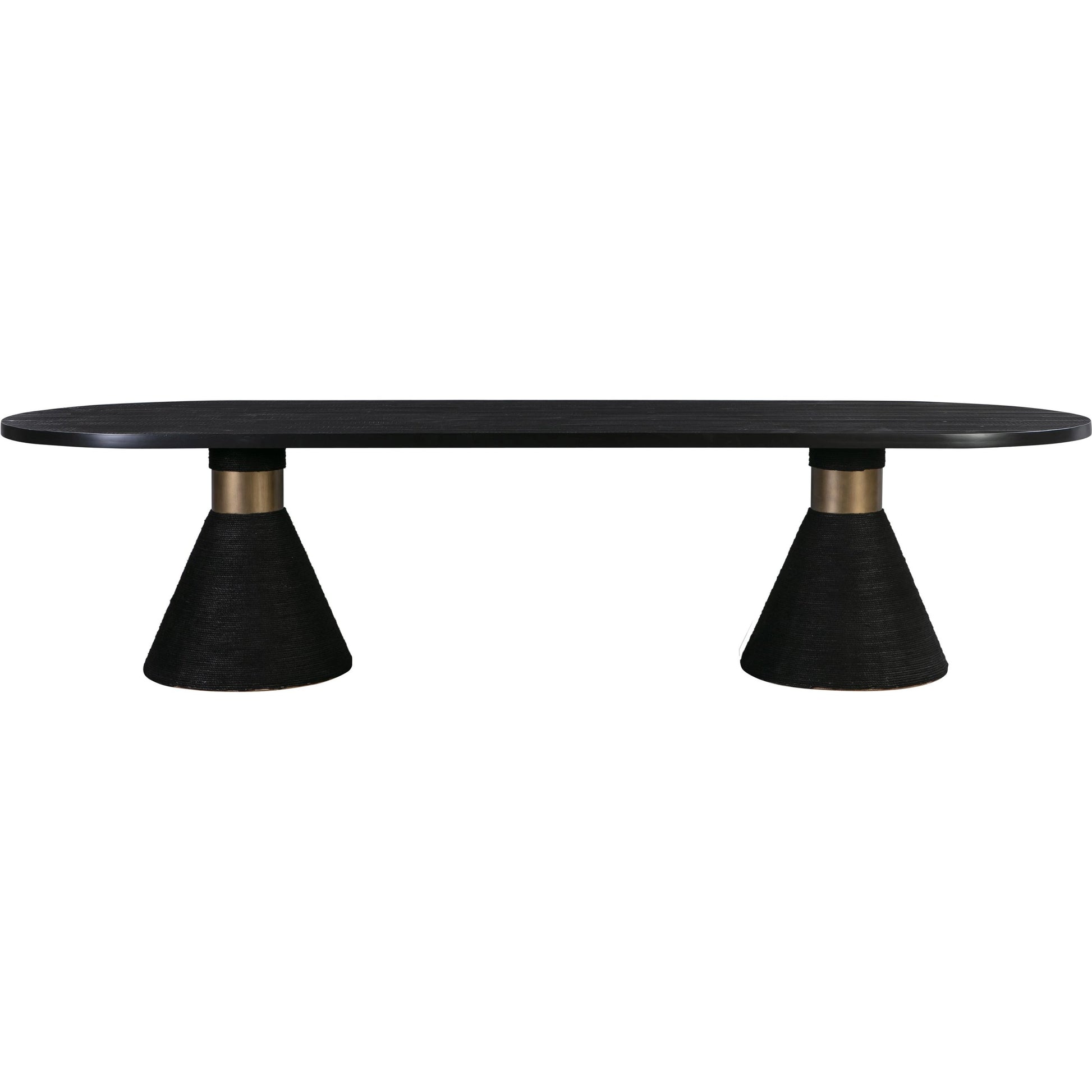 Rishi Table by TOV Furniture. Made from acacia in a modern style.