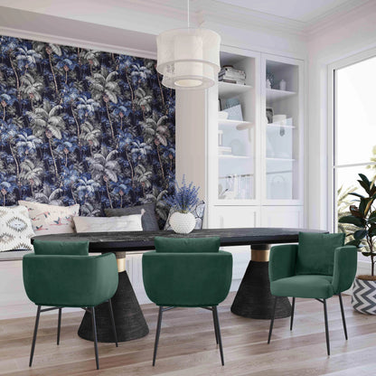 Rishi Table by TOV Furniture. Made from acacia in a modern style.