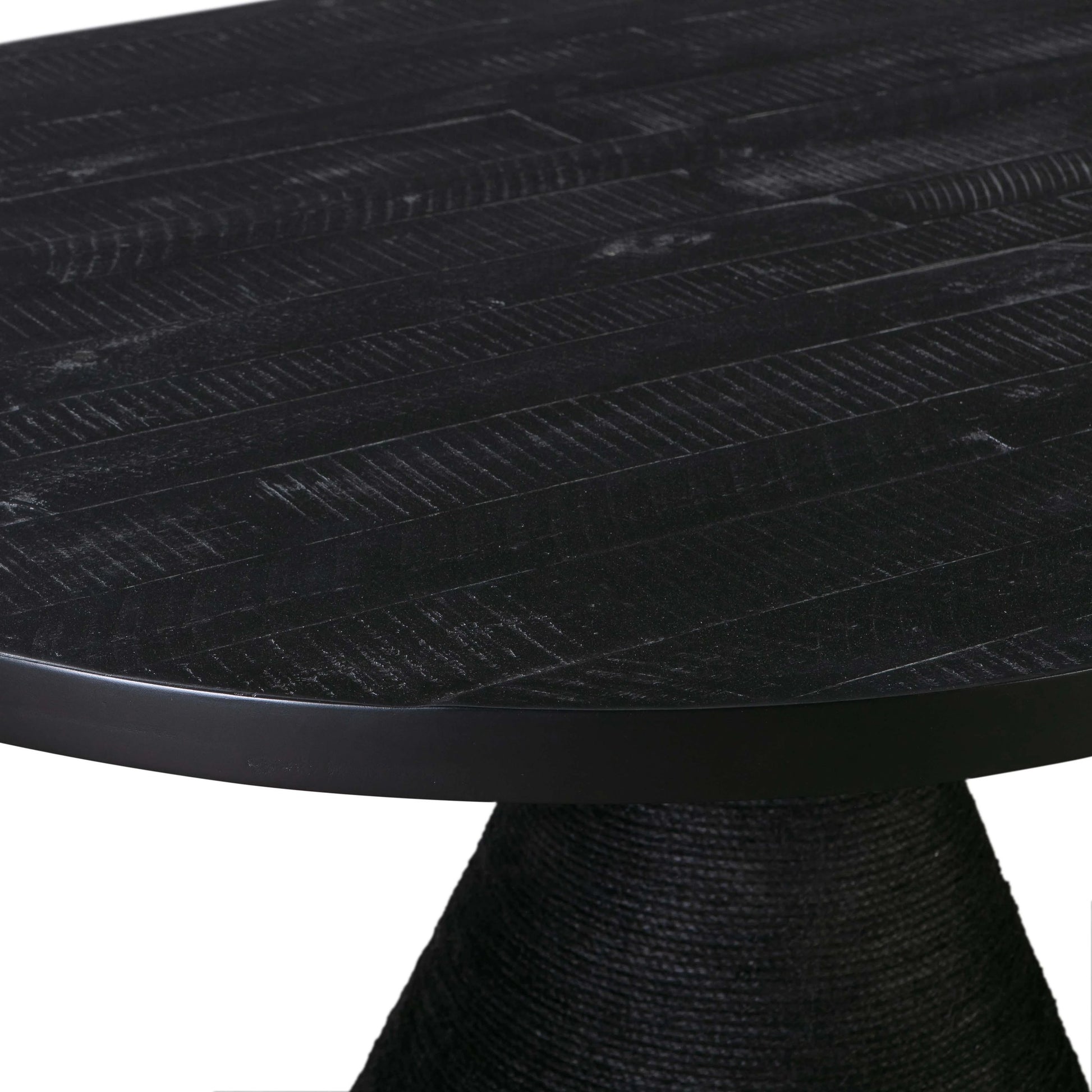 Rishi Table by TOV Furniture. Made from acacia in a modern style.