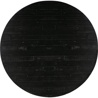 Rishi Round Table by TOV Furniture. Made from acacia in a modern style.