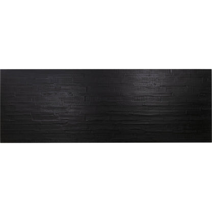 Rishi Dining Table by TOV Furniture. Made from acacia, iron, mdf veneer, rope in a modern style.