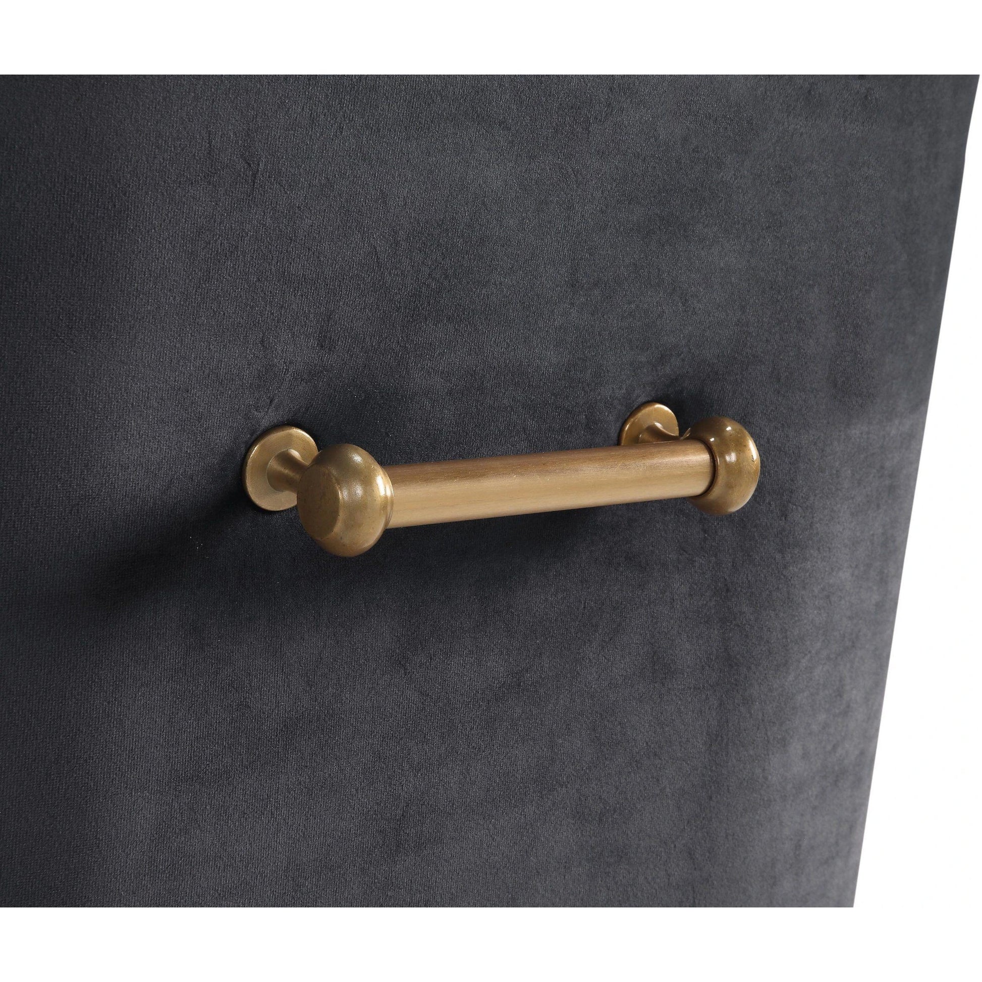 Beatrix Side Chair by TOV Furniture. Made from velvet in a modern style.