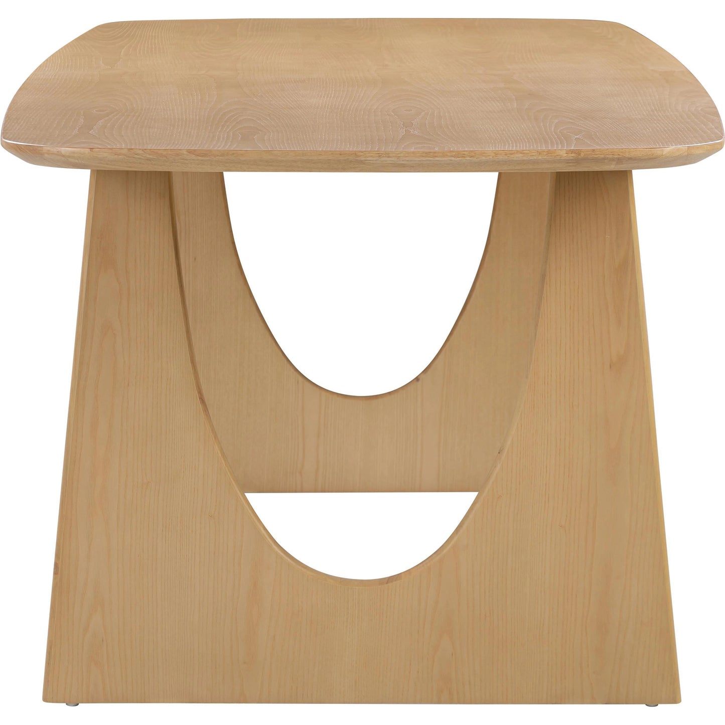 003 SI-2107296 | Additional Silo | Cybill Dining Table by TOV Furniture in natural ash. Made from ash veneer, mdf, rubberwood in a modern style.