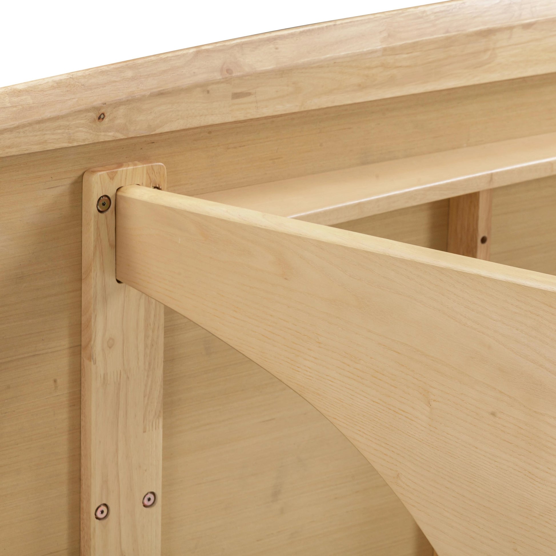 Cybill Dining Table by TOV Furniture in natural ash. Made from ash veneer, mdf, rubberwood in a modern style.