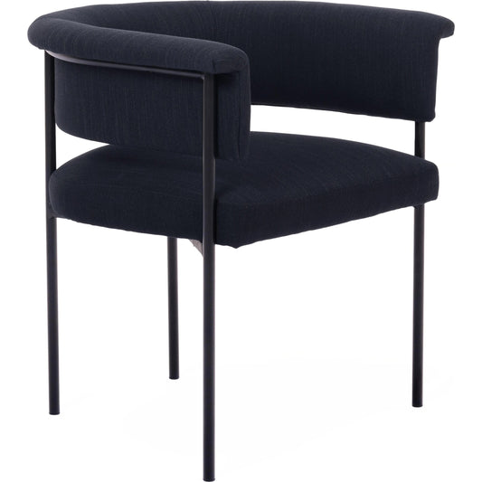 Taylor Performance Linen Dining Chair by TOV Furniture. Made from plywood, polyester, stainless steel in a modern style.