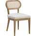 Cosette Dining Chair by TOV Furniture. Made from fabric, wood in a cottage & farmhouse style.