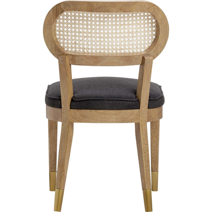 Cosette Dining Chair by TOV Furniture. Made from fabric, wood in a cottage & farmhouse style.