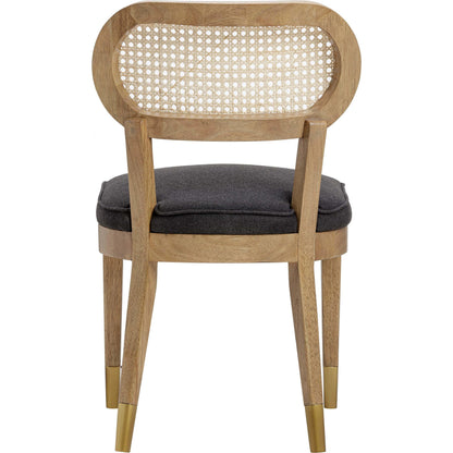Cosette Dining Chair by TOV Furniture. Made from fabric, wood in a cottage & farmhouse style.