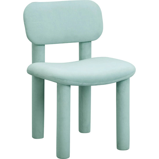 Elise Performance Velvet Dining Chair by TOV Furniture. Made from velvet, wood in a unique style.