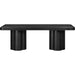Bambi Ash Dining Table by TOV Furniture. Made from unique in a transitional style.