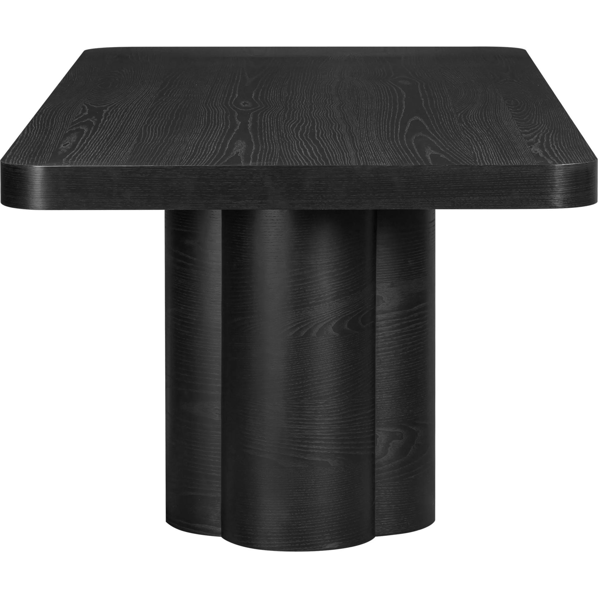 Bambi Ash Dining Table by TOV Furniture. Made from unique in a transitional style.