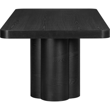 Bambi Ash Dining Table by TOV Furniture. Made from unique in a transitional style.