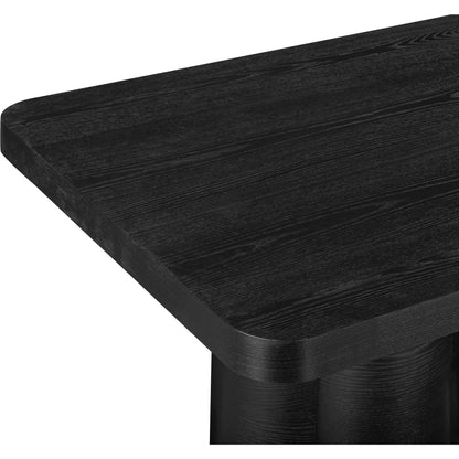 Bambi Ash Dining Table by TOV Furniture. Made from unique in a transitional style.