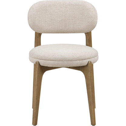 Carnation Performance Fabric Dining Chair by TOV Furniture. Made from fabric, plywood, rubberwood in a unique style.