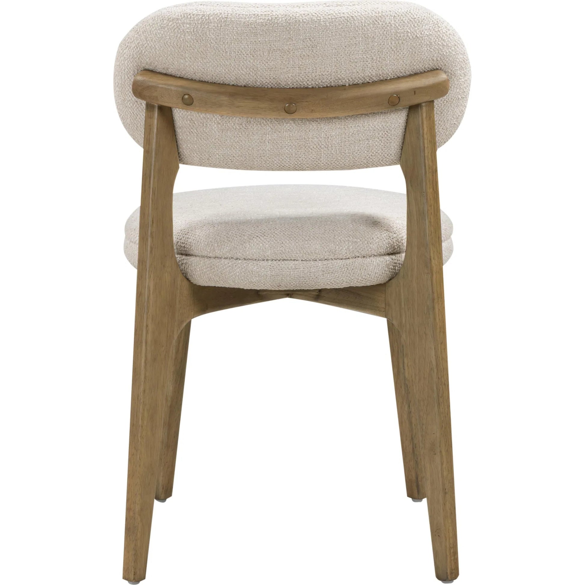 Carnation Performance Fabric Dining Chair by TOV Furniture. Made from fabric, plywood, rubberwood in a unique style.