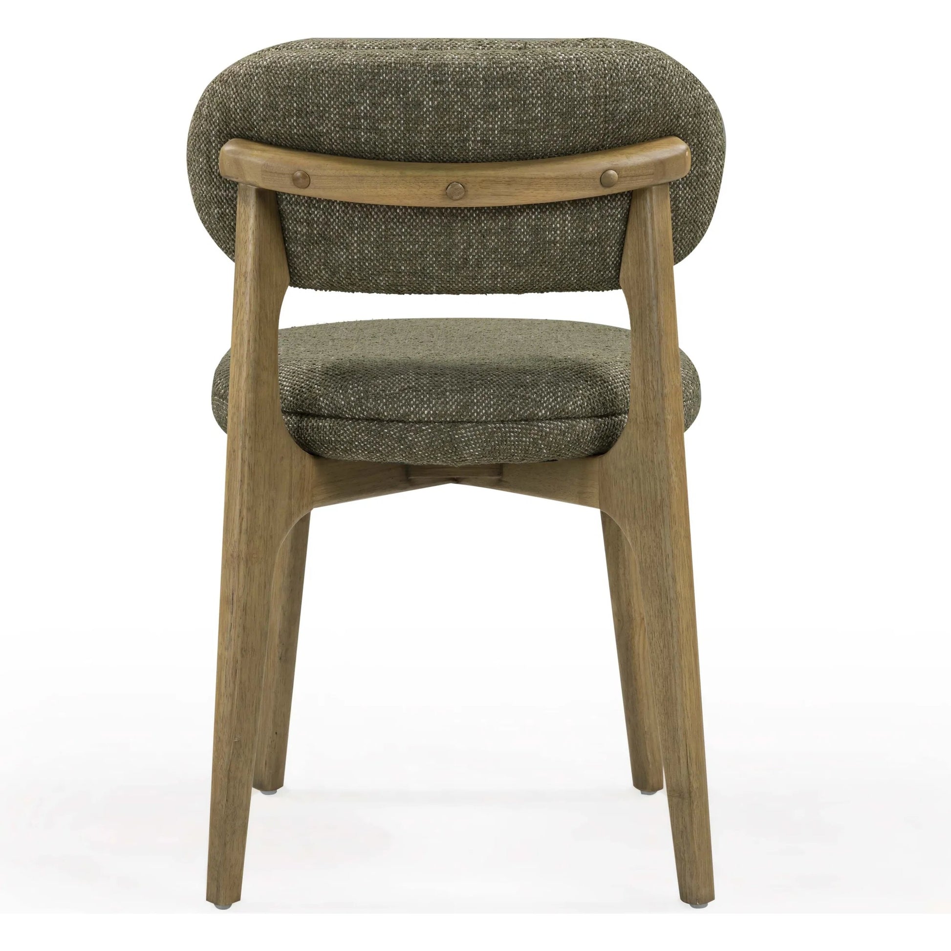 Carnation Performance Fabric Dining Chair by TOV Furniture. Made from fabric, plywood, rubberwood in a unique style.