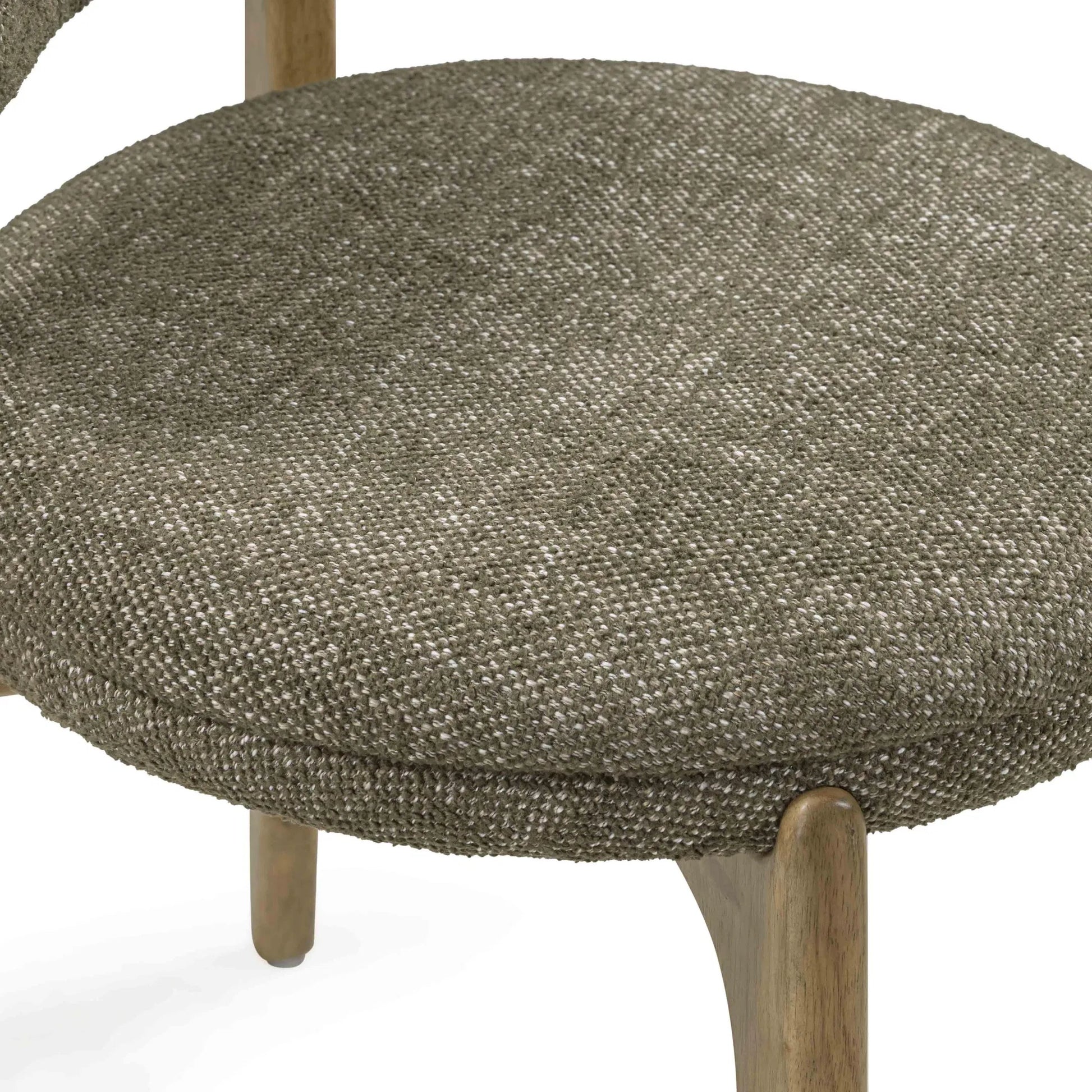 Carnation Performance Fabric Dining Chair by TOV Furniture. Made from fabric, plywood, rubberwood in a unique style.